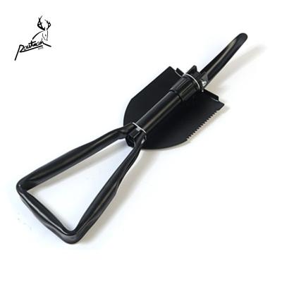 China Camping Shovel RO-21 ROUTMAN Multifunctional Portable Manganese Steel Hand Folding High Carbon Shovel For Camping Hiking for sale