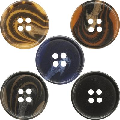 China Other Classic Autumn Winter Polyester Buttons For Clothing Blue Brown Black 15MM/18MM/20MM/23MM/25MM Wholesale for sale