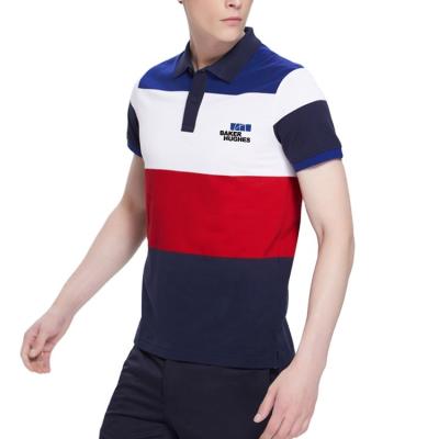 China High Quality Anti-wrinkle Custom Embroidered Golf Plain Cotton Logo Design Printing Custom Blank Polo Shirts for sale