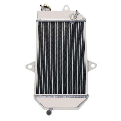 China Custom 2 Row T-6061 Aluminum Core All Aluminum ATV Radiator For Yamaha YFZ 350 White Lady for sale