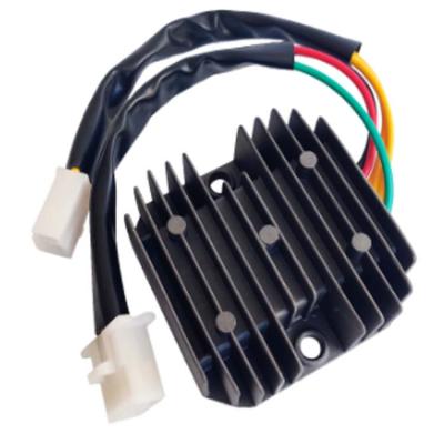 China Aluminum+electronic Components Motorcycle Voltage Regulator Rectifier For Honda CN250 CMX250 CH250 for sale