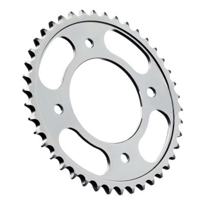 China 45# steel/A3 steel motorcycle 428 rear sprocket 42t for Honda CBF125 for sale