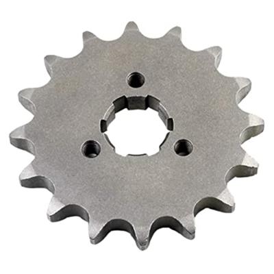 China 45# steel/A3 14t 15t 16t 17t motorcycle sprocket 530 for Yamaha RD400 XS250 XS400 for sale