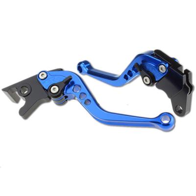 China Left with Clutch Control and Right with Brake Control Right Folding Disc Brake Adjustable Lever for Motorcycle Mini Bike for sale