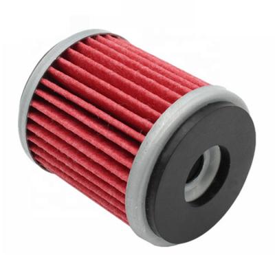 China Filter Impurities in Hydraulic Oil Motorcycle Wholesale High Quality Red Paper Oil Filter for YAMAHA WR450F for sale