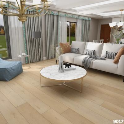 China Transitional Waterproof 100% Wood Grain Look Like Advanced Rigid Core PVC Click In Installation Vinyl SPC Flooring for sale