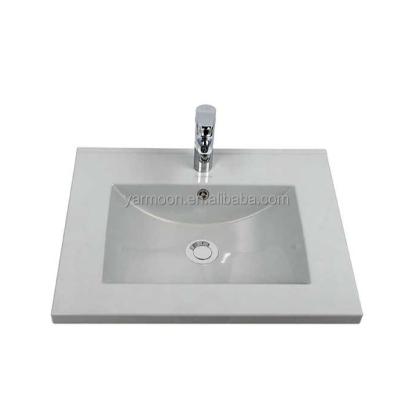 China Good price bathroom undermoun sink easy clean rectangular SMC professional basin small bathroom basin for sale