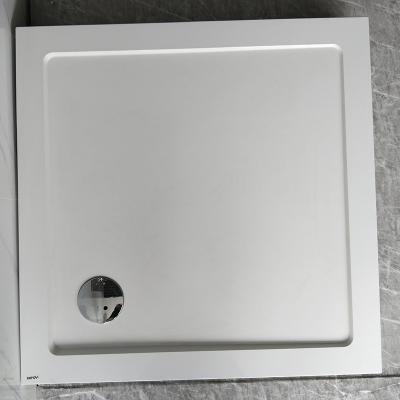 China Basic modern solid outdoor resin shower tray price shower tray artificial stone panel for sale