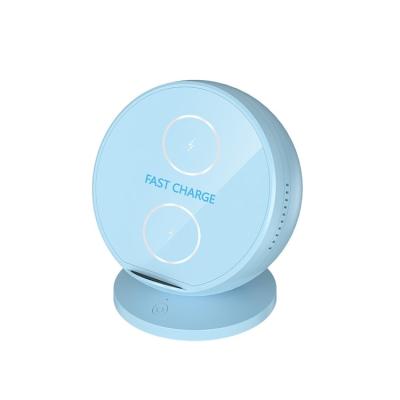 China ABS Wireless Charger Phone Charging Station 15w Fast Wireless Speaker New for sale