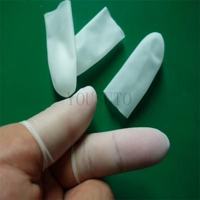 China Suitable for dust-free environment. Prevent Edge Latex Finger Cots Nitriles Latex Human Free Rolled Free Form Shenzhen for sale