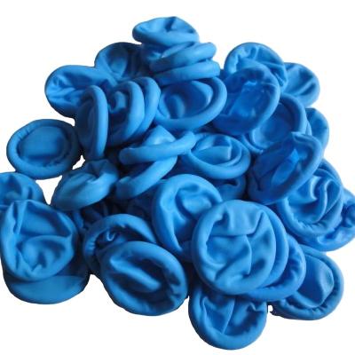 China No Silicone Oil High Level Clean Parts Dust Free Blue Silicon Finger Cradles Cover for sale