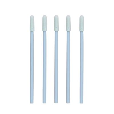 China Cleanroom Swabs Suppliers Keyboard Cleaning Sponge Foam Tip Head Disposable Dust Protected Small Flat Swab for sale