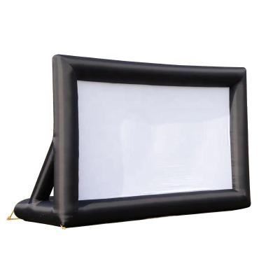 China Durable/Waterproof/Fireproof Hot Sale Inflatable Cinema Projector Screen Outdoor Inflatable Advertising Projector Screen TV for sale