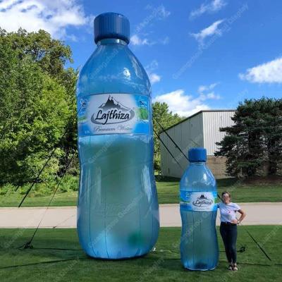 China Durable/Waterproof/Flame Retardant Giant Inflatable Advertising Inflatable Water Bottle for sale