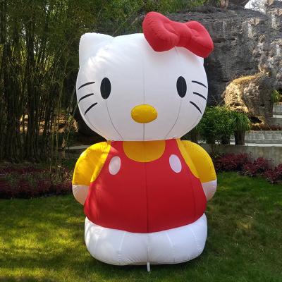 China OEM Factory Durable/Waterproof/Flame Retardant Hello Kitty Spider Man Inflatable Cartoon Advertising Animal Inflatables Cartoon For Sale for sale