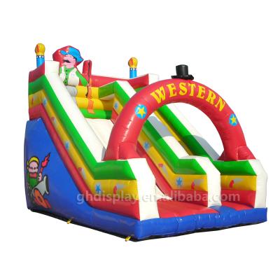 China Durable/Waterproof/Fireproof Commercial Inflatable Slides PVC Backyard Inflatable Slip n Slide Dry Slide for sale