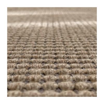 China Reversible wall to wall wool sisal rug sisal wool rug for sale