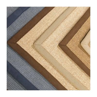 China Small Washable Natural Fiber Sisal Blanket Sisal Rug 8 x 10 for sale