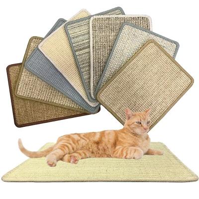 China Washable Sisal Cat Scratching Mat Cat Sisal Mat for sale