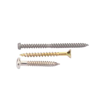 China Pan Chipboard Screws Stainless Steel Hex Socket Countersunk Slotted Drywall Screws for sale