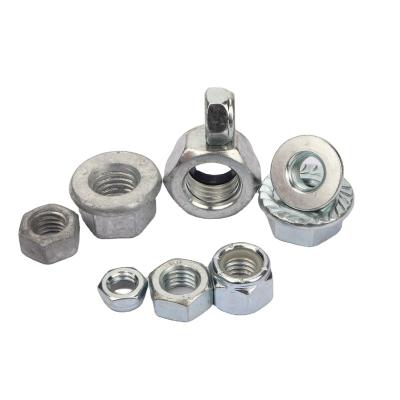 China Custom Structural High Quality Heavy Industry Stainless Steel Hex NUTS Wholesale Nylon Nuts for sale