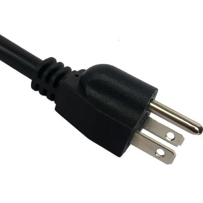 China Home Appliance Japan Power Cords , AC Power Supply Ties JIS 8303 PSE JET 15 Amp 125V AC 2 Pole 3 Wire Grounding Type B Plug for sale