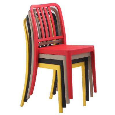 China Contemporary Design Stackable Full PP Resin Plastic Dining Chair for Banquet and Outdoor Indoor Durable for sale