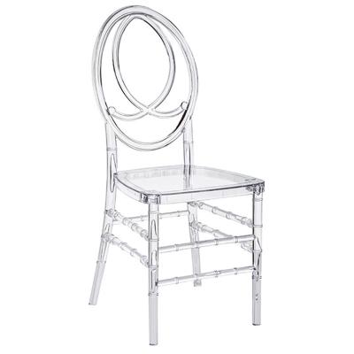 Chine Chaise en plastique empilable Phoenix Événement hôtelier Chaises en aluminium Chiavari à vendre