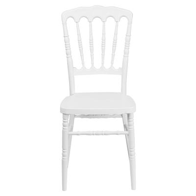 China Sillones de Chiavari Blanco para bodas Sillones de Chiavari de plástico de PP apilables en venta