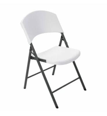 Chine Chaise pliante en HDPE pour mariage Chaises pliantes en plastique blanc pour hôtel et restaurant à vendre