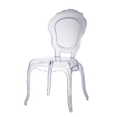 Chine Chaises de la princesse chevalier en résine plastique cristalline acrylique Chiavari à vendre