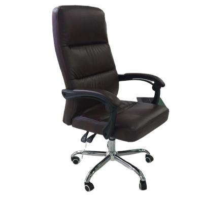 China Klappbarer Luxus Executive Office Chair PU Liegestuhl mit Fußstütze zu verkaufen