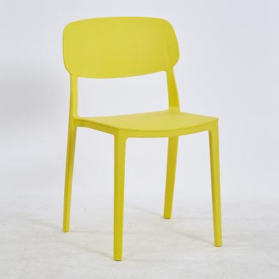 China Mail Packing Y Stackable Garden Restaurant Plastic Colors Dining Chairs for Dining Room Furniture for sale