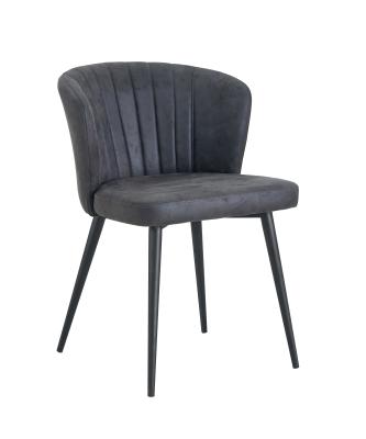 China Cafe Upholstered Accent Chairs Fabric Velvet Armless Upholstered Chair for sale