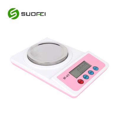 China Kitchen Scales Battery-Free Kinetic Energy Digital Stainless Steel Kitchen Scale SF-417 for sale