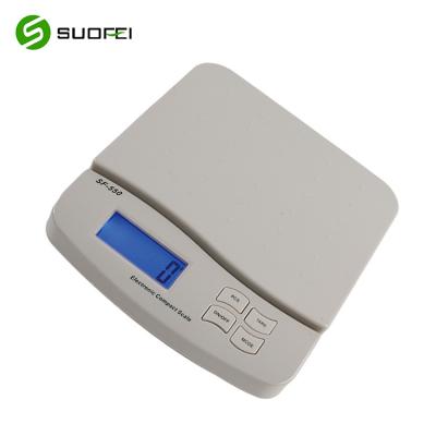 China Kitchen Scales American Weigh Scales SF-550 10kg Platform Cheap Digital Postal Large Scale Digital Scale for sale