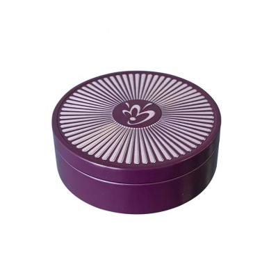 China Recyclable Luxury Customized Round Tin Can Gift Food Safe Chocolate Tin Box for sale