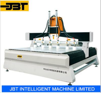 China ISO9000 Six Spindle CNC Router Wood Horizontal CNC Machining Center for sale