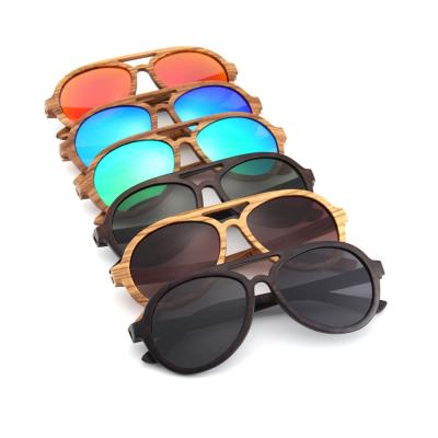 China Fashion Sunglasses China Wholesale Custom Oversized Polarized Wooden Sunglasses For Men for sale