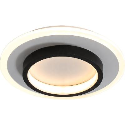 China Modern Nordic Lighting Fixtures Outdoor Mounted Round Panel Lamp Acrylic Ceiling Decoration Corridor LED Home Ceiling Light Lamp for sale