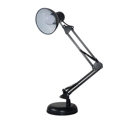 China Modern Led Folding Clip Light Swing Arm Clamp Mount Lamp Bedside Table Rustic Desk Lamp for sale