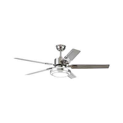 China Customized and Certificated Modern Single Popular Modern Simple Indoor Ceiling Fan Energy Saving Light for sale