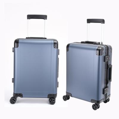 China 31L Aluminum Top Sale Guaranteed Quality 20 Aluminum Cuboids Inch Suite 100% Aluminum Travel Suitcase for sale