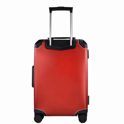 China High Quality Service Aluminum All Aluminum Luggage Logo Spinner Lock Packing Interior Unisex Suitcase Travel Rolls Vacation Trolley Iron for sale