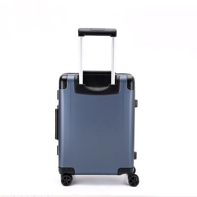 China Designer Brand 31L Aluminum Custom Hard Case Luggage Trolley Bags Waterproof Suitcase Set for sale