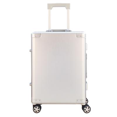 China 21N 2021New Sale Aluminum Aluminum Luggage Multi Options Roll Travel Trolley Case for sale