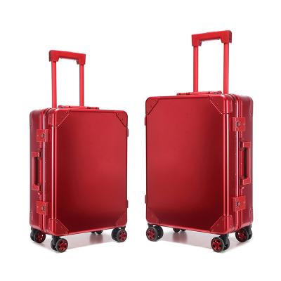 China 2021 High Quality Aluminum Design 11N Travel Trolley Luggage Suitcases for sale