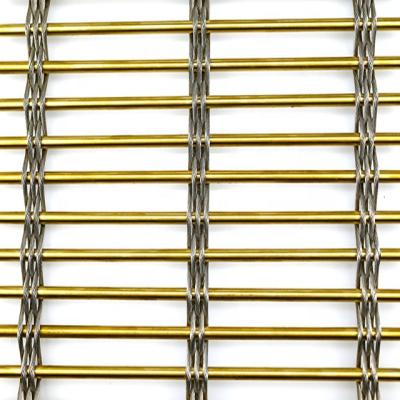 China Plain Weave Meatl Woven Wire Mesh JOYA-Stainless Steel Decorative Mesh For Cabinets &stairs for sale