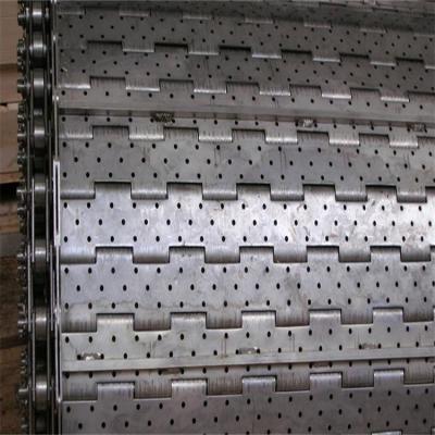 China Heat Resistant Install Metal Stainless Steel Chain Link Easy Perforated Wire Mesh Conveyor Belts With Chain for sale