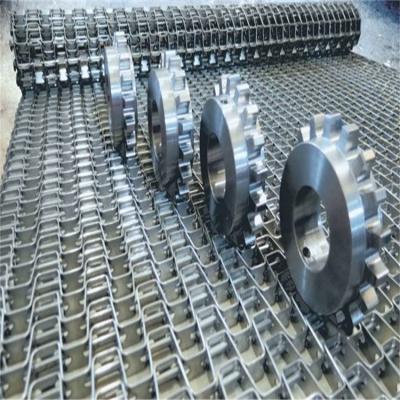 China Heavy Load Heat Resistant Factory Wholesale Folded Edge Honeycomb Conveyor Belt Metal Wire Mesh Belting for sale